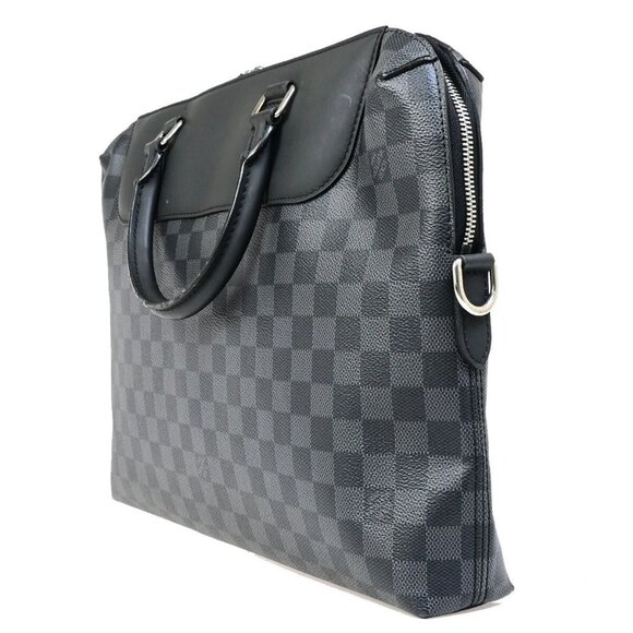 LOUIS VUITTON Porte Documents Jules NM Hand Bag Damier Graphite N48260 15KB351 - Picture 4 of 16